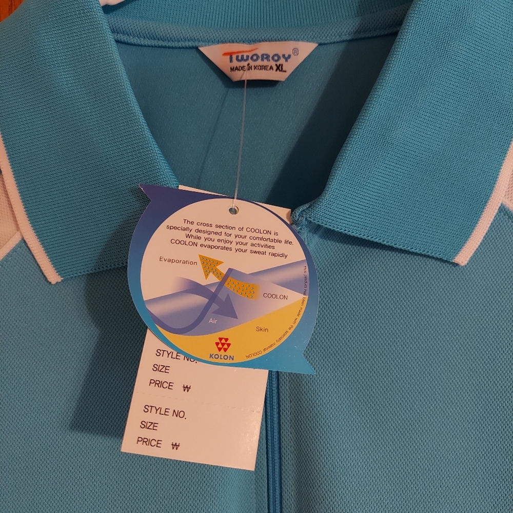 NWT Tworoy Women's Golf Polo